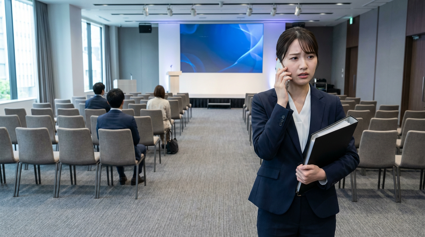 会場選びの失敗リスク