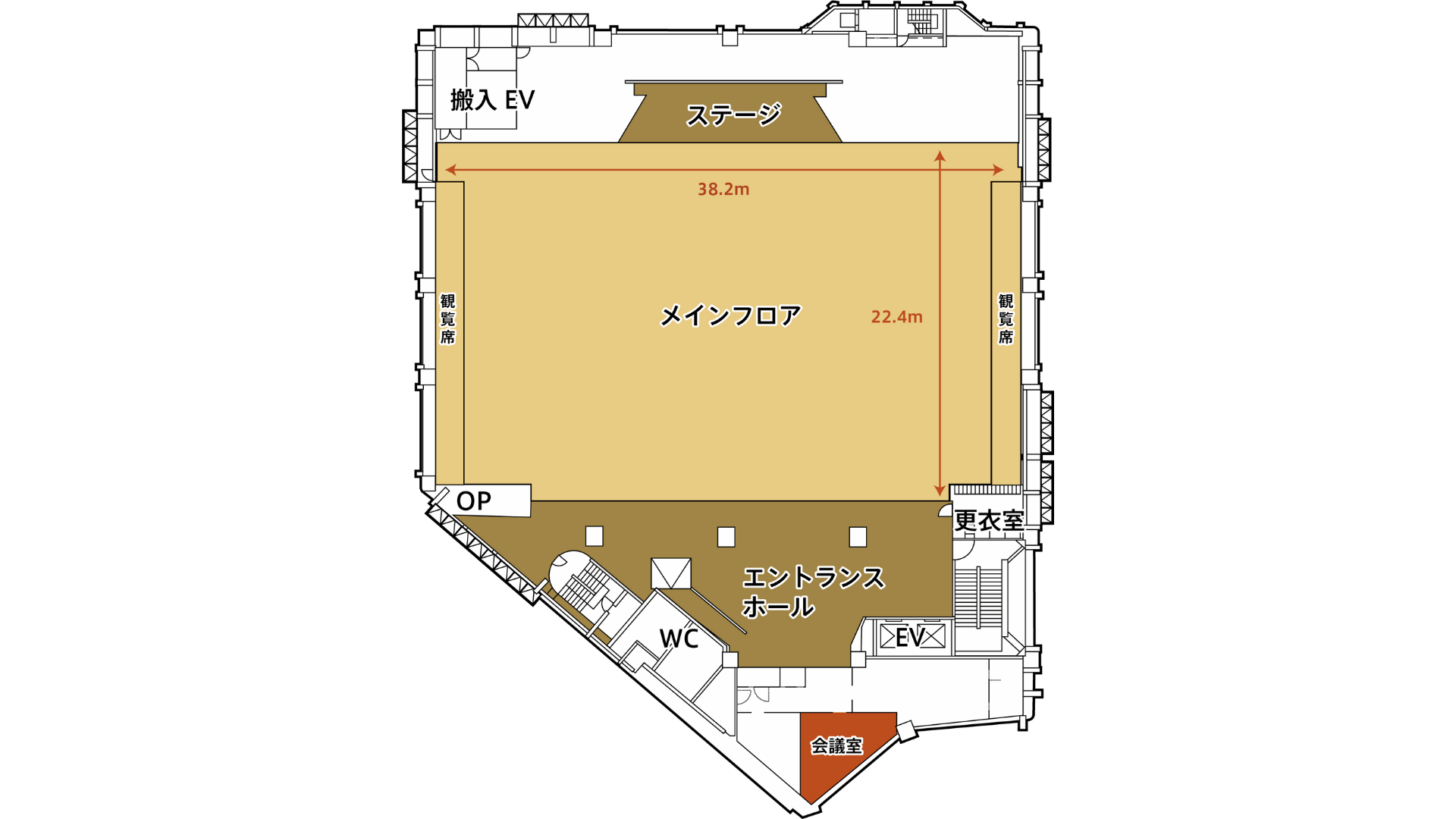 IKUSA ARENA 平面図