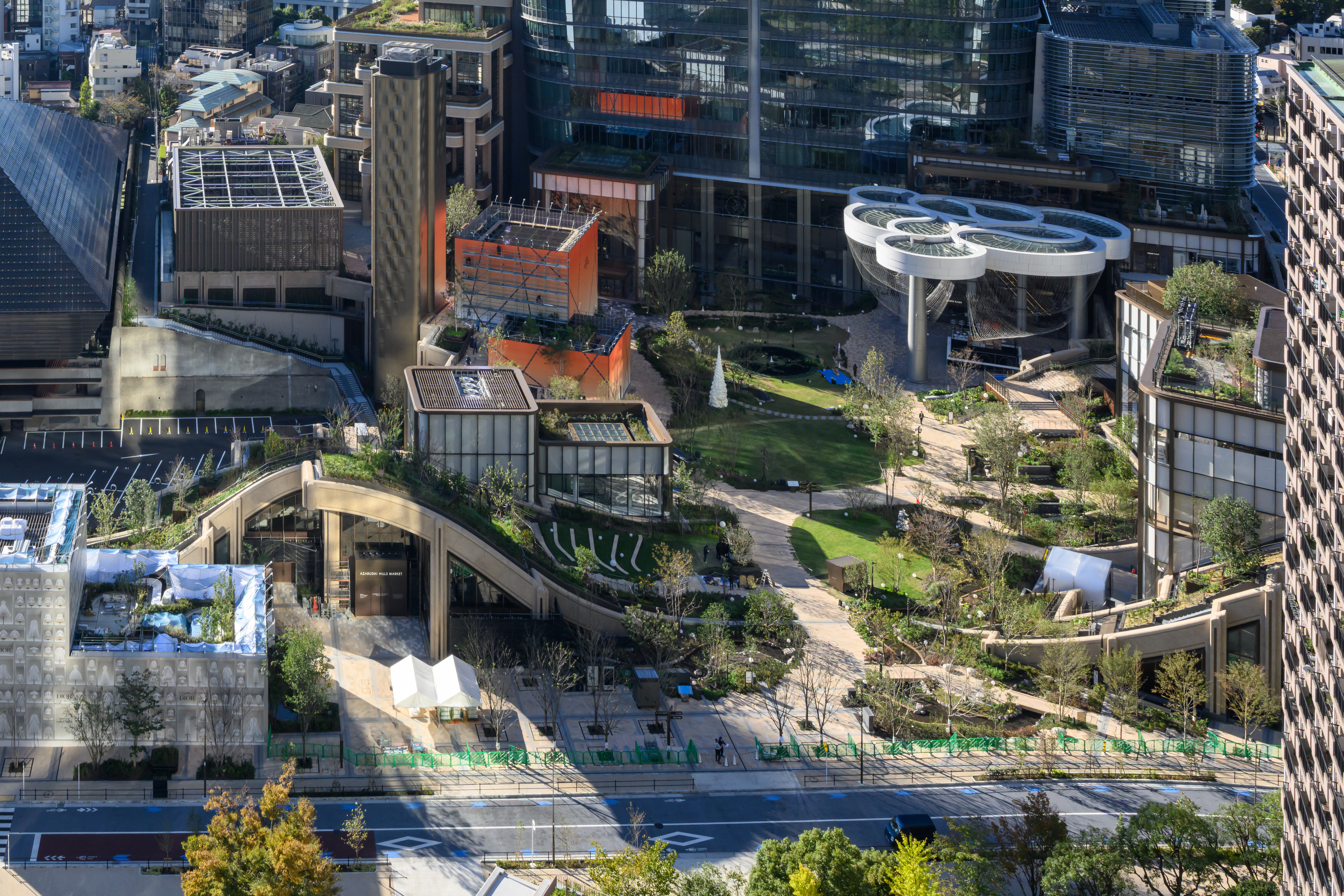 中央広場外観_Central Green Exterior