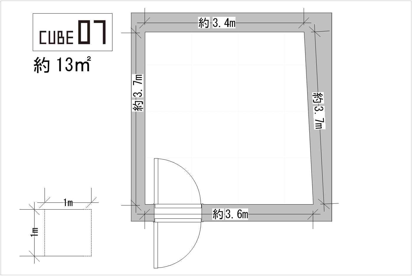 会場詳細｜扇町ミュージアムキューブ CUBE07